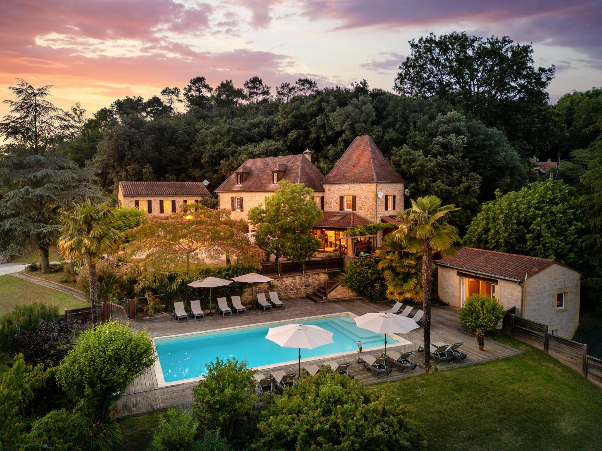 Domaine De Campagnac - Spa & Sauna Carsac-Aillac Dış mekan fotoğraf